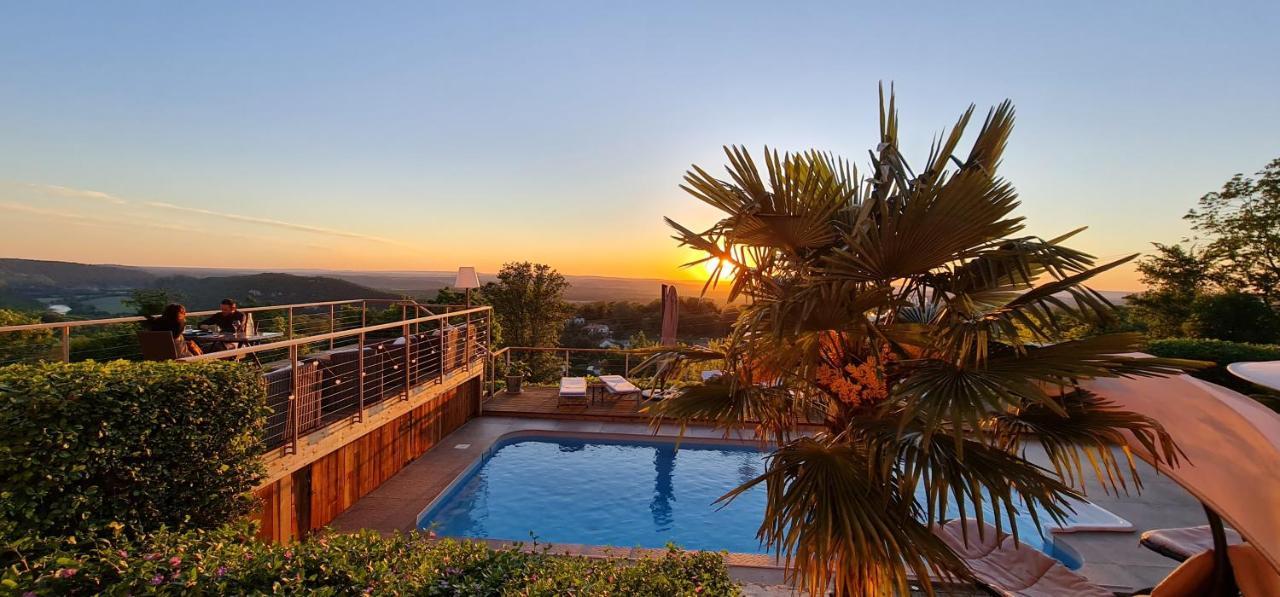 Chambres D'Hotes Le Repere Des Anges Et Spa Larnod Экстерьер фото